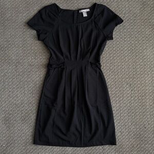 Forever 21 Black Tie Waist Dress, Size XS